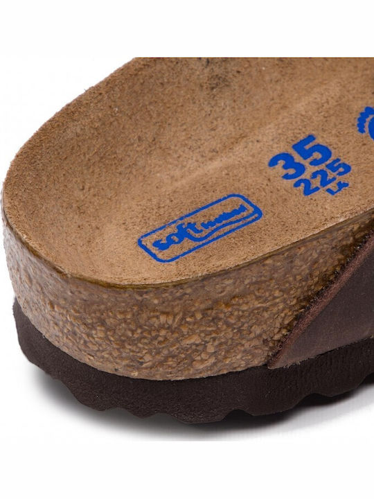 Arizona Soft Footbed Oiled Leather Men's Sandals Habana Narrow Fit