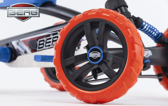 Buzzy Nitro Go Kart Cu Un Loc Cu Pedală Inspirat Negru