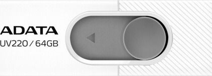 Adata UV220 64ГБ USB 2.0 Стик Бял