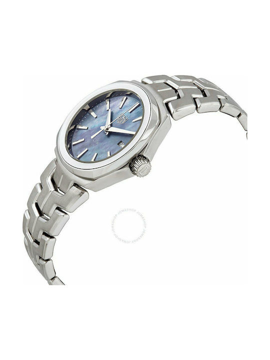 TAG Heuer LINK Uhr mit Silber Metallarmband