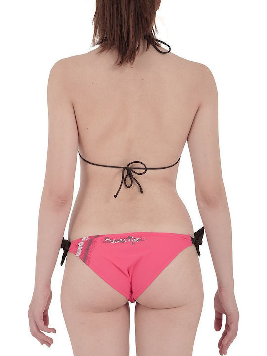 Hilda Square Set Bikini Τριγωνάκι Φούξια