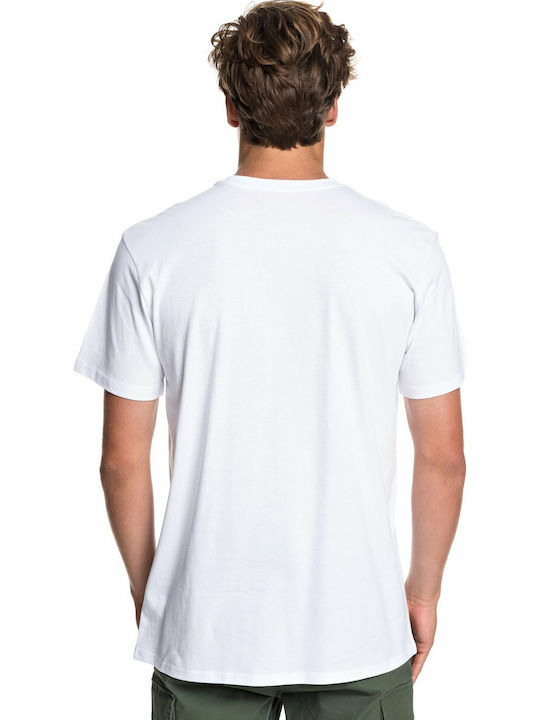 Quiksilver Get Bizzy Men's Short Sleeve T-shirt White