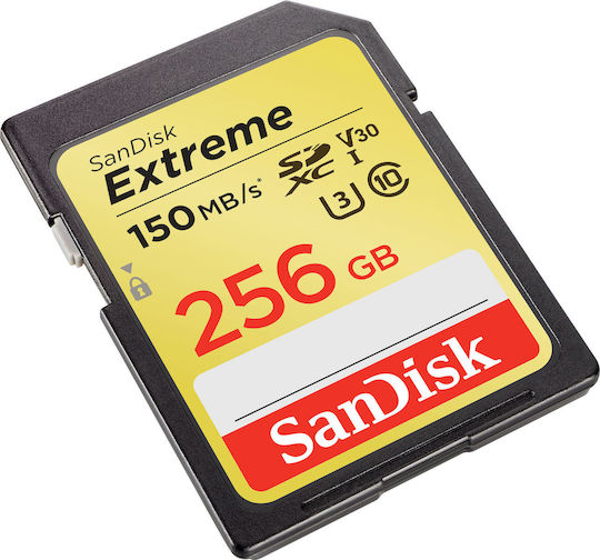 Sandisk Exrteme SDXC 256GB U3 V30 UHS-I 150MB/s