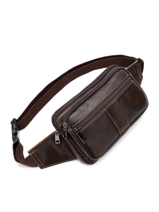 Herren Bum Bag Taille Braun