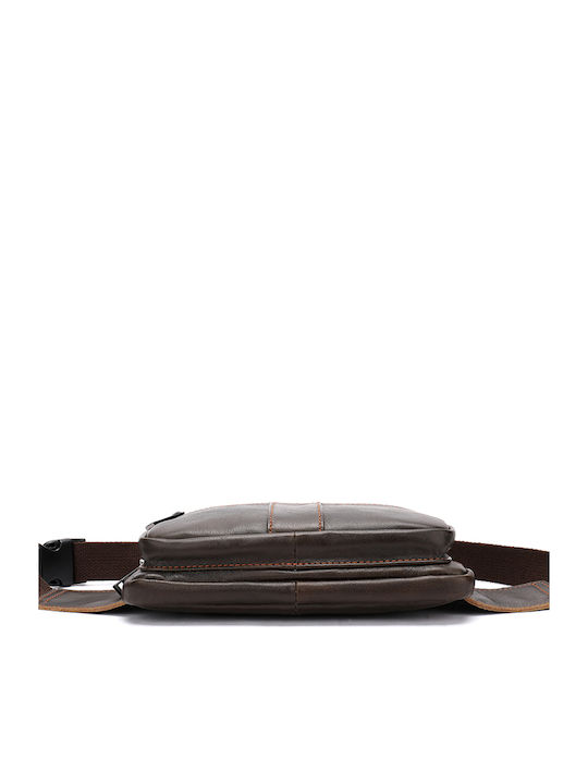 Herren Bum Bag Taille Braun