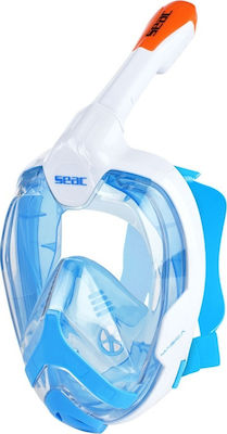 Seac Full Face Diving Mask Magica White/ Light Blue L/XL Light Blue