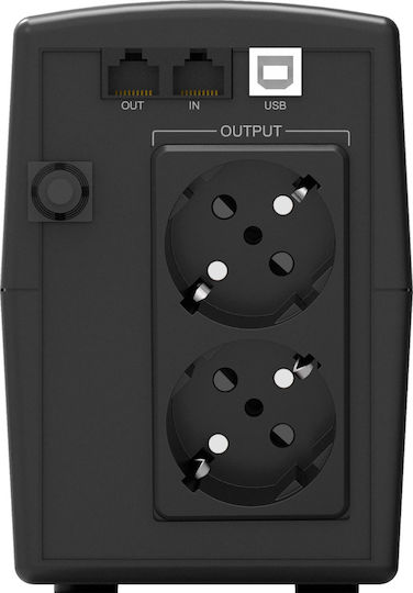 Powerwalker Basic VI 1000 STL UPS Line-Interactive 1000VA 600W cu 2 Schuko Prize