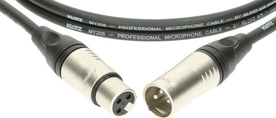 Klotz Cable XLR male - XLR female 1m (M1K1FM0100)