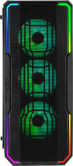 BitFenix Enso Mesh RGB Gaming Midi Tower Κουτί Υπολογιστή με Πλαϊνό Παράθυρο Μαύρο