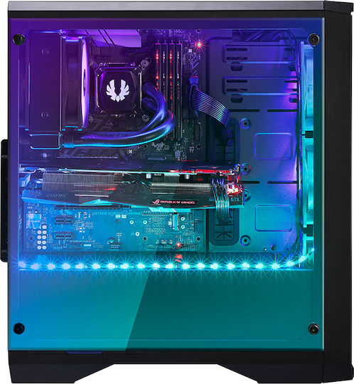 BitFenix Enso Mesh RGB Gaming Midi Tower Κουτί Υπολογιστή με Πλαϊνό Παράθυρο Μαύρο