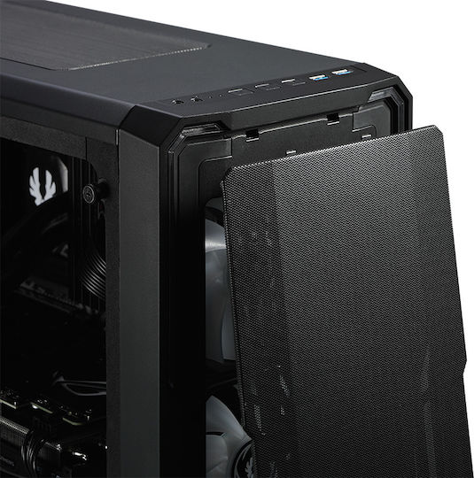 BitFenix Enso Mesh RGB Gaming Midi Tower Κουτί Υπολογιστή με Πλαϊνό Παράθυρο Μαύρο