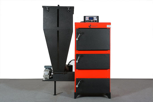 Werstahl Hercules HS50 Λέβητας Pellet / Ξύλου / Βιομάζας με Καυστήρα 50000kcal/h