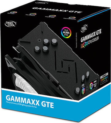Deepcool Gammaxx GTE RGB Ψύκτρα Επεξεργαστή για Socket AM4/115x/AM3/AM3+