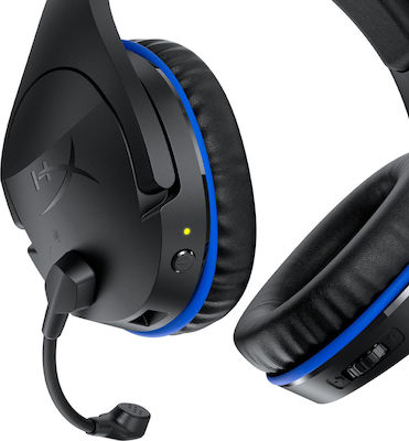 HyperX Cloud Stinger Über Ohr Gaming-Headset mit Verbindung USB Blau