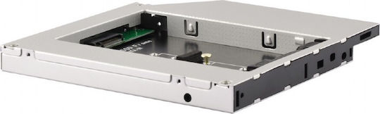 Gembird Caddy Slim 5.25'' bay mounting frame for NGFF (A-SATA12M2-01)