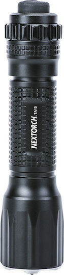 Nextorch Flashlight LED IPX8 with Maximum Brightness 600lm Black