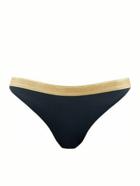 Rock Club BP-3065 Bikini Alunecare Negru BP3065.black