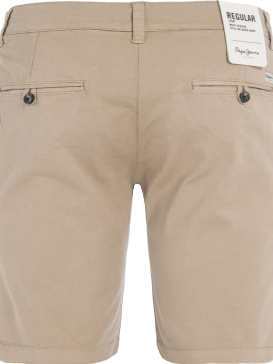 Pepe Jeans Mc Queen Herrenshorts Chino Beige