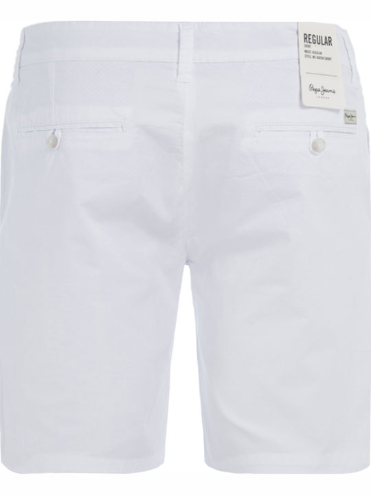 Pepe Jeans Mc Queen Men's Shorts Chino White