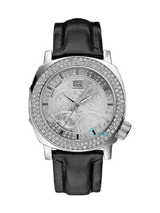 Marc Ecko Women's Watch with White Leather Strap