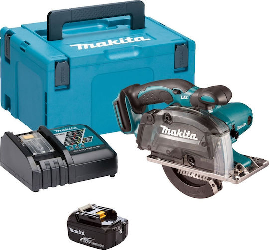 Makita DCS553RTJ Kreissäge Bürstenlos 18V 2x5Ah mit Geschwindigkeitsanpassung