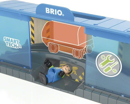 Brio Toys Smart Tech Railway Workshop Railroad Accessories for 3+ years+ Years