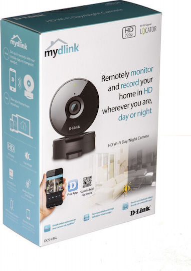 D-Link DCS-936L IP Κάμερα Παρακολούθησης Wi-Fi HD 720P με Μικρόφωνο