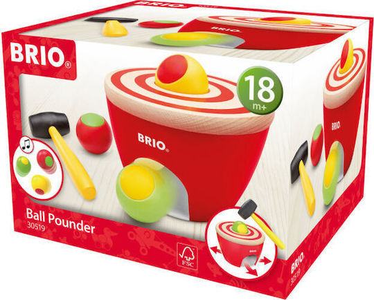 Brio Toys Παιχνίδι με Σφυράκι Ball Pounder