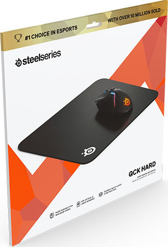 SteelSeries QcK Hart Gaming Mauspad Mittel (320mm) Schwarz 63821