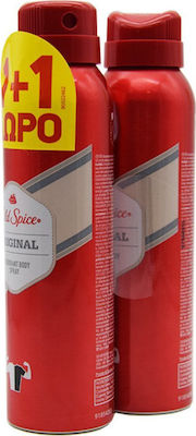 Old Spice Original Anti-White Marks Αποσμητικό σε Spray 2x150ml