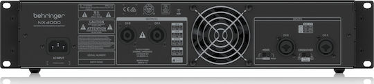 Behringer NX 3000 Τελικός Ενισχυτής PA 2 Καναλιών 900W/4Ω