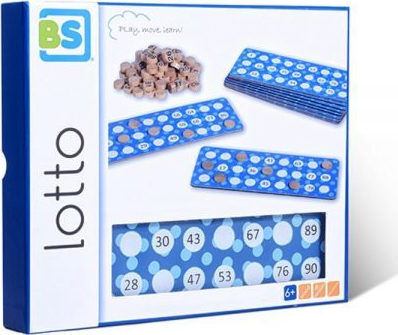 Επιτραπέζιο Παιχνίδι Lotto για 2-4 Παίκτες 6+ Ετών (EN) BS Toys
