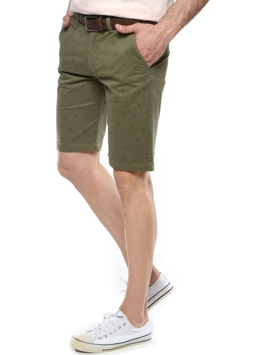 Camaro 18001-752-24 Șort pentru Bărbați Chino Kaki