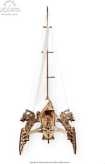 Ugears Holz-Bauspielzeug Trimaran Merihobus