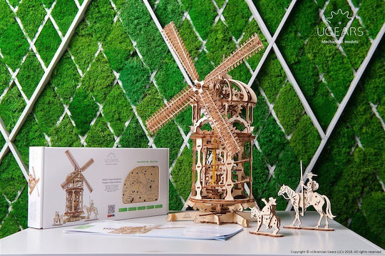 Ugears Παιχνίδι Κατασκευών Ξύλινo Tower Windmill