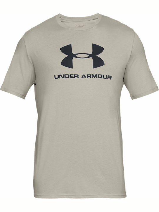 Sportstyle Logo Men's Short Sleeve T-shirt Brown
