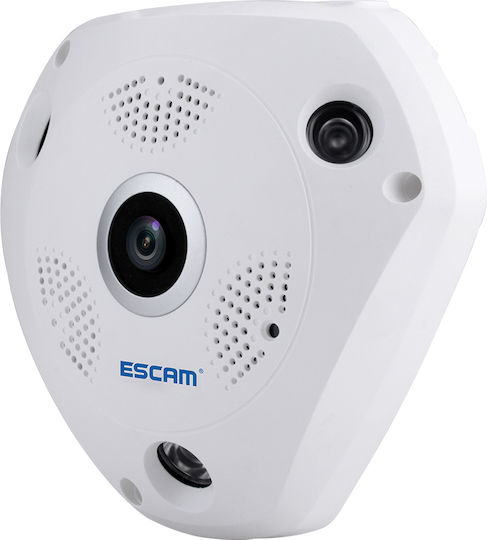 Escam Shark QP180 IP Κάμερα Παρακολούθησης Wi-Fi HD 1.3MP με Φακό 3.6mm