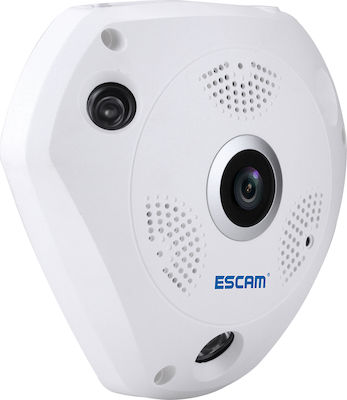 Escam Shark QP180 IP Surveillance Camera Wi-Fi 1.3MP HD with Lens 3.6mm