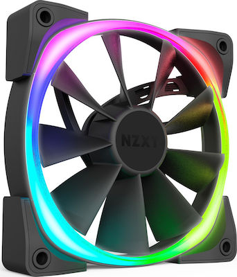 NZXT Aer RGB 2 Triple Starter Case Fan 120mm (1500rpm / 52.44cfm) με Σύνδεση 4-Pin PWM