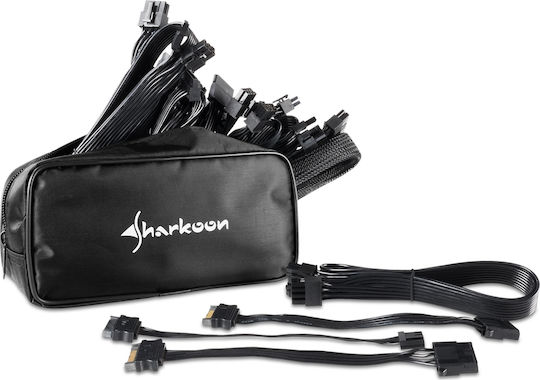 Sharkoon SilentStorm Cool Zero 750W Black Computer Power Supply Full Modular 80 Plus Gold