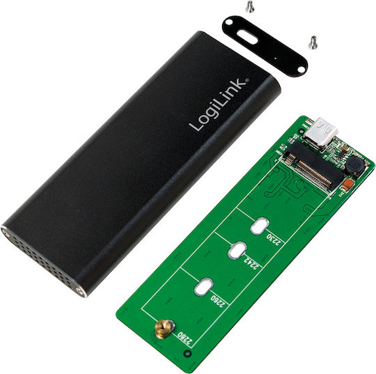 LogiLink Θήκη για Σκληρό Δίσκο M.2 SATA III με σύνδεση USB 3.1