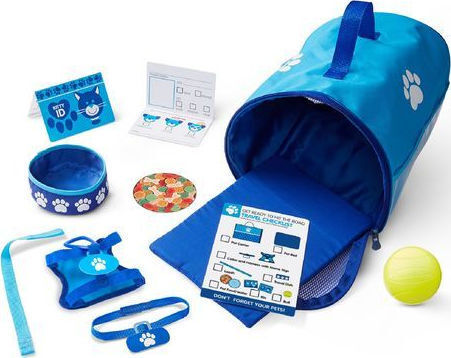 Melissa & Doug Imitation Game Tote & Tour Pet Travel Play 15pcs