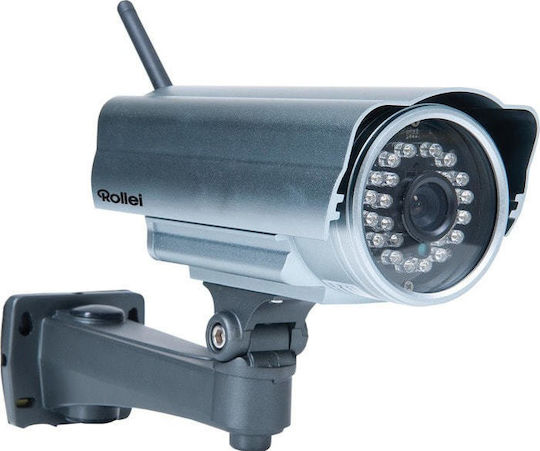Rollei SafetyCam 20 HD Titanium IP Κάμερα Παρακολούθησης Wi-Fi HD 720P Αδιάβροχη με Φακό 3.6mm