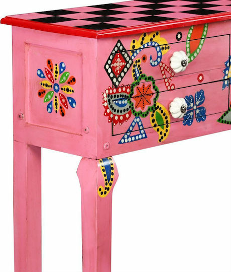 Конзолна маса Pink Д90xШ30xВ76cm