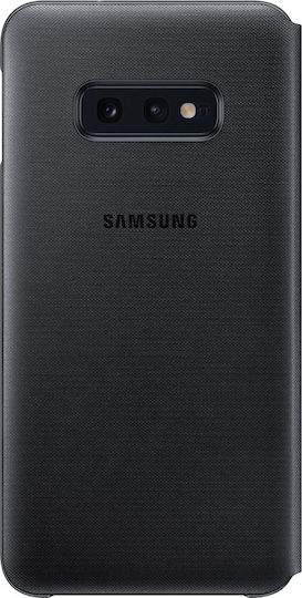 Samsung Led View Cover Book Πλαστικό Μαύρο (Galaxy S10e)