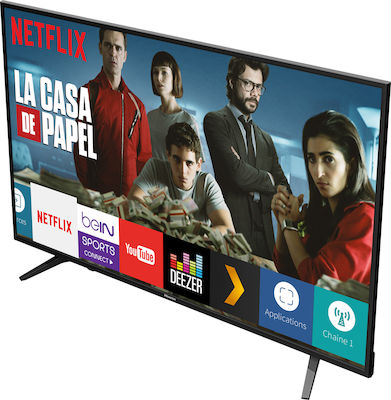 Hisense Smart Τηλεόραση 55" 4K UHD LED H55A6140 HDR (2018)