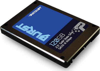 Patriot Burst SSD 120GB τύπου 2.5'' με σύνδεση SATA III PBU120GS25SSDR