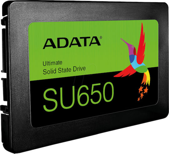 Adata Ultimate SU650 SSD 240GB τύπου 2.5'' με σύνδεση SATA III ASU650SS-240GT-R