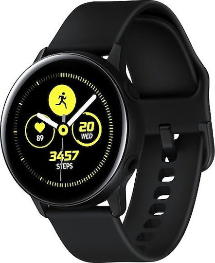 Samsung Galaxy Watch Active Aluminium 40mm με Παλμογράφο (Μαύρο
