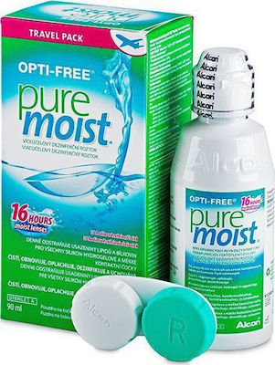 Alcon Opti-Free Pure Moist Contact Lens Solution 90ml